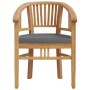 Juego de comedor para jardín 5 piezas madera maciza de teca de vidaXL, Conjuntos de jardín - Ref: Foro24-3155771, Precio: 779...