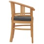 Juego de comedor para jardín 5 piezas madera maciza de teca de vidaXL, Conjuntos de jardín - Ref: Foro24-3155771, Precio: 779...