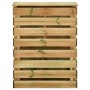 Compostador de láminas madera de pino impregnada 80x50x100 cm en Compostaje | Comprar online en Foru.es