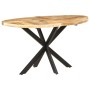 Mesa de comedor de madera maciza de mango 140x80x75 cm en Mesas de comedor | Comprar online en Foru.es