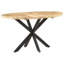Mesa de comedor de madera maciza de mango 140x80x75 cm en Mesas de comedor | Comprar online en Foru.es