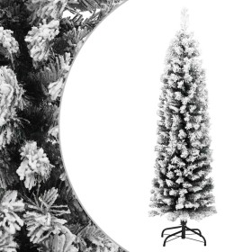 Árbol de Navidad artificial verde con nieve PVC 120 cm en Decoración Festiva y Estacional | Comprar online en Foru.es