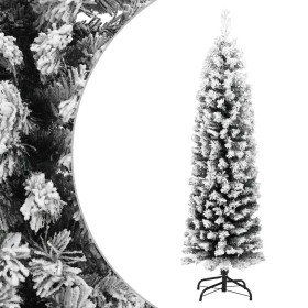 Árbol de Navidad artificial verde con nieve PVC 120 cm en Decoración Festiva y Estacional | Comprar online en Foru.es