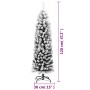 Árbol de Navidad artificial verde con nieve PVC 120 cm en Decoración Festiva y Estacional | Comprar online en Foru.es