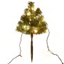 Árboles de Navidad para caminos 6 uds PVC 45 LED blanco cálido en Decoración Festiva y Estacional | Comprar online en Foru.es