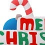 Decoración inflable Merry Christmas con LED 197 cm en Decoración Festiva y Estacional | Comprar online en Foru.es
