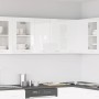 Armario colgante "Lyon" blanco brillante 60x31x60 cm madera de ingeniería en Armarios de cocina | Comprar online en Foru.es