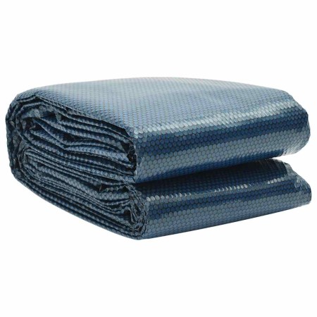 Cubierta solar de piscina de PE flotante negro y azul 488x244cm en Cubiertas de piscina | Comprar online en Foru.es