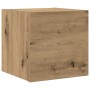 Mueble para TV de pared madera contrachapada artesanal 7 piezas en Muebles TV | Comprar online en Foru.es