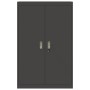 Armario de almacenamiento 2 pcs Negro 90 x 40 x 140 cm en Armarios archivadores | Comprar online en Foru.es