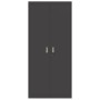 Armario de almacenamiento 2 pcs Negro 90 x 40 x 200 cm en Armarios archivadores | Comprar online en Foru.es