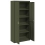 Armario de almacenamiento 2 pcs Verde Oliva 90 x 40 x 200 cm en Armarios archivadores | Comprar online en Foru.es