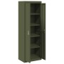 Armario de almacenamiento 2 pcs Verde Oliva 60 x 40 x 180 cm en Armarios archivadores | Comprar online en Foru.es