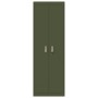 Armario de almacenamiento 2 pcs Verde Oliva 60 x 40 x 180 cm en Armarios archivadores | Comprar online en Foru.es