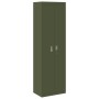 Armario de almacenamiento 2 pcs Verde Oliva 60 x 40 x 200 cm en Armarios archivadores | Comprar online en Foru.es