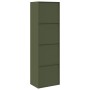 Armario de almacenamiento 2 pcs Verde Oliva 60 x 40 x 200 cm en Armarios archivadores | Comprar online en Foru.es