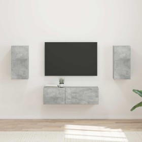 Gris Concreto 60 x 31 x 29,5 cm en Muebles TV | Comprar online en Foru.es