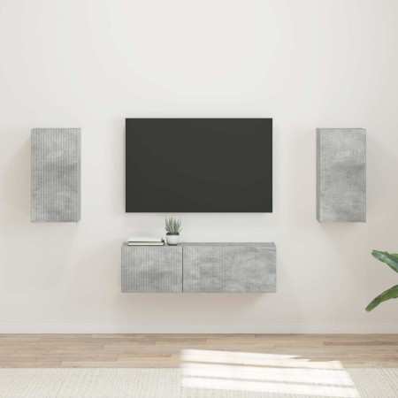 Gris Concreto 60 x 31 x 29,5 cm en Muebles TV | Comprar online en Foru.es