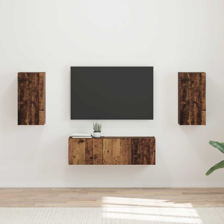 Madera envejecida 60 x 31 x 29,5 cm en Muebles TV | Comprar online en Foru.es