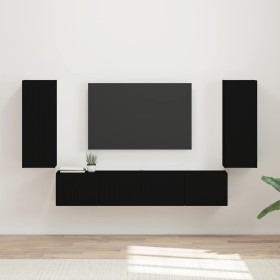 Negro 78,5 x 30 x 29,5 cm en Muebles TV | Comprar online en Foru.es