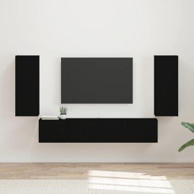 Negro 78,5 x 30 x 29,5 cm en Muebles TV | Comprar online en Foru.es