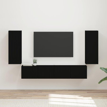 Negro 78,5 x 30 x 29,5 cm en Muebles TV | Comprar online en Foru.es