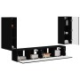 Negro 78,5 x 30 x 29,5 cm en Muebles TV | Comprar online en Foru.es