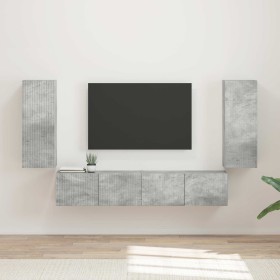 Gris Concreto 78,5 x 30 x 29,5 cm en Muebles TV | Comprar online en Foru.es