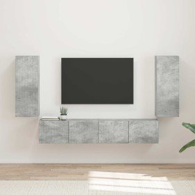 Gris Concreto 78,5 x 30 x 29,5 cm en Muebles TV | Comprar online en Foru.es