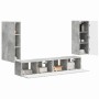 Gris Concreto 78,5 x 30 x 29,5 cm en Muebles TV | Comprar online en Foru.es