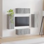 Gris Sonoma 78,5 x 30 x 29,5 cm en Muebles TV | Comprar online en Foru.es