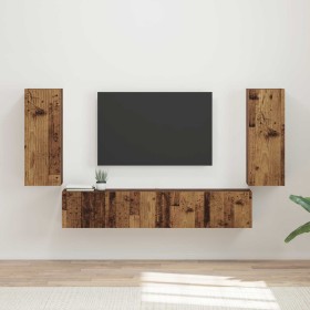 Madera envejecida 78,5 x 30 x 29,5 cm en Muebles TV | Comprar online en Foru.es