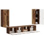Madera envejecida 78,5 x 30 x 29,5 cm en Muebles TV | Comprar online en Foru.es