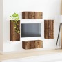 Madera envejecida 78,5 x 30 x 29,5 cm en Muebles TV | Comprar online en Foru.es