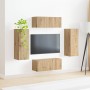 Roble artesanal 78,5 x 30 x 29,5 cm en Muebles TV | Comprar online en Foru.es