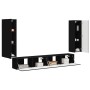 Negro 98 x 31 x 29,5 cm en Muebles TV | Comprar online en Foru.es
