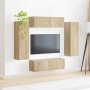 Roble Sonoma 98 x 31 x 29,5 cm en Muebles TV | Comprar online en Foru.es