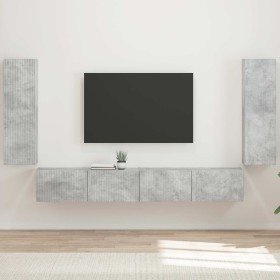 Gris Concreto 98 x 31 x 29,5 cm en Muebles TV | Comprar online en Foru.es