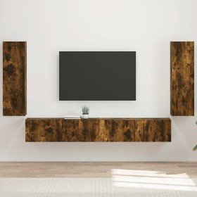 Roble ahumado 98 x 31 x 29,5 cm en Muebles TV | Comprar online en Foru.es