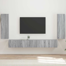Gris Sonoma 98 x 31 x 29,5 cm en Muebles TV | Comprar online en Foru.es