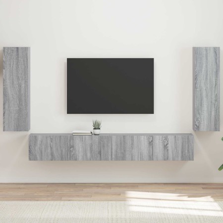 Gris Sonoma 98 x 31 x 29,5 cm en Muebles TV | Comprar online en Foru.es