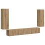 Roble artesanal 98 x 31 x 29,5 cm en Muebles TV | Comprar online en Foru.es