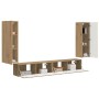 Roble artesanal 98 x 31 x 29,5 cm en Muebles TV | Comprar online en Foru.es