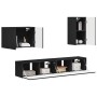 4 pcs Negro en Muebles TV | Comprar online en Foru.es