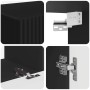 4 pcs Negro en Muebles TV | Comprar online en Foru.es