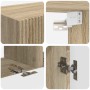 4 pcs Roble Sonoma en Muebles TV | Comprar online en Foru.es