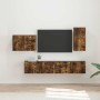 4 pcs Roble ahumado en Muebles TV | Comprar online en Foru.es