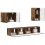 4 pcs Roble ahumado en Muebles TV | Comprar online en Foru.es