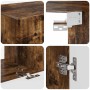 4 pcs Roble ahumado en Muebles TV | Comprar online en Foru.es