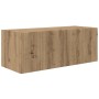 4 pcs Roble artesanal en Muebles TV | Comprar online en Foru.es
